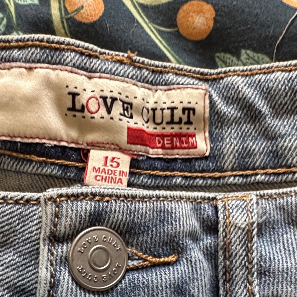 Love Culture Light Blue Denim Flare Jeans